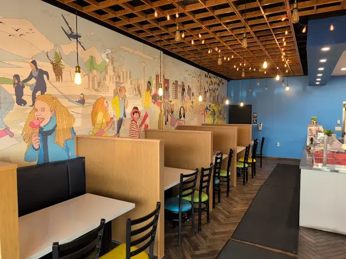 Cozy dining and Italian comfort food at Pizzaberg Cafe in Okotoks